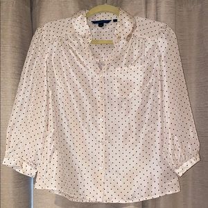 Beautiful Boden Silk Button Down Blouse